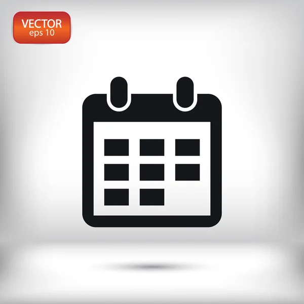 Calendar icon illustration. — Stock Vector