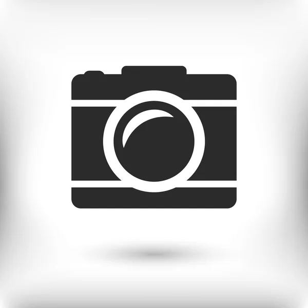 Ikona ilustracja kamera — Wektor stockowy