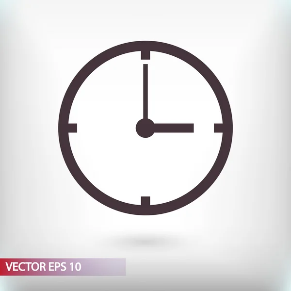 Obrázek ikony času — Stockový vektor