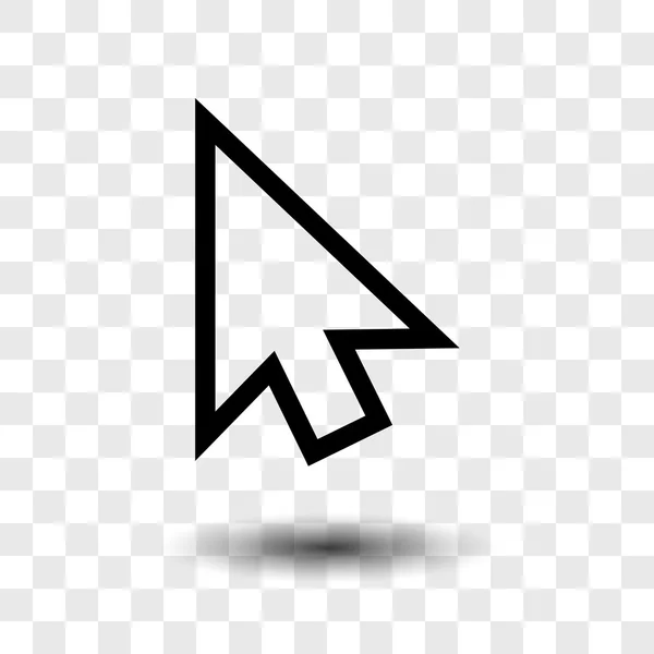 Cursor pictogram illustratie. — Stockvector