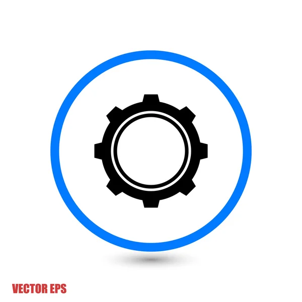 Gear icon illustration. — Stock Vector