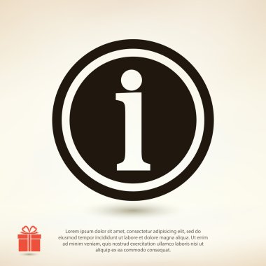 bilgi işareti simgesi