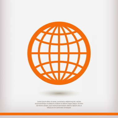 Küre simgesi tasarım