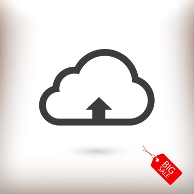 bulut upload simgesini