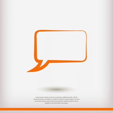 konuşma balonu simgesi