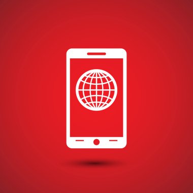 Mobil akıllı telefon simgesi