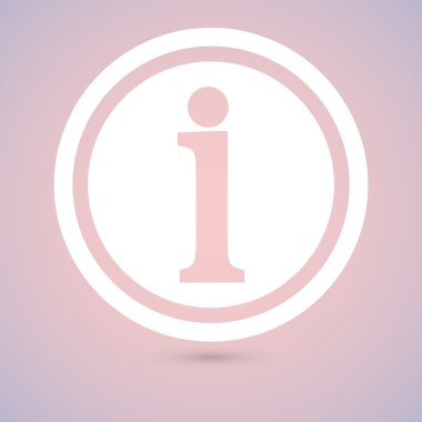 bilgi işareti simgesi