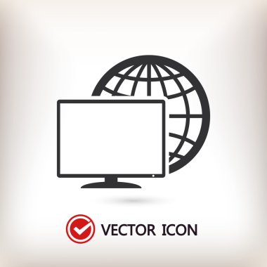 Monitör simge tasarlamak.