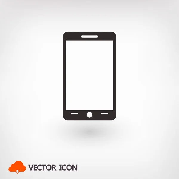 Mobiele smartphone pictogram — Stockvector