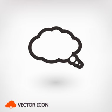 komik konuşma kabarcıklar simgesi