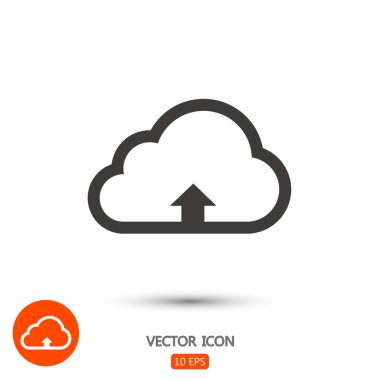 bulut upload simgesini