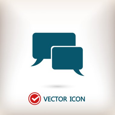 konuşma balonları simgesi