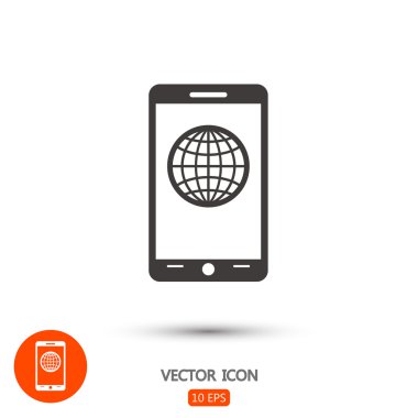 Mobil akıllı telefon simgesi