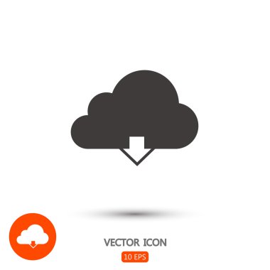 bulut indirme simgesi