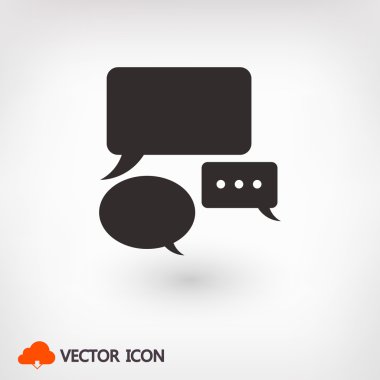 konuşma balonları simgesi