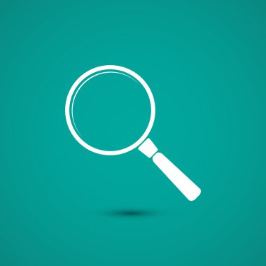 Arama düz tasarım simgesi