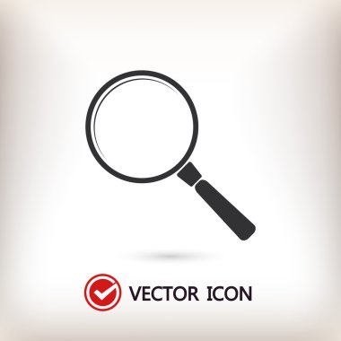 Arama düz tasarım simgesi