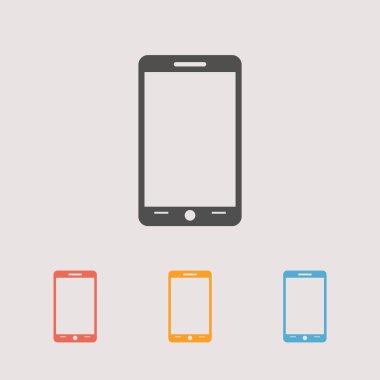 Mobil akıllı telefon simgesi