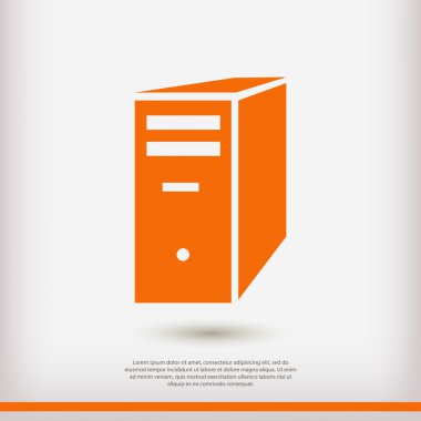 bilgisayar sunucusu simgesi