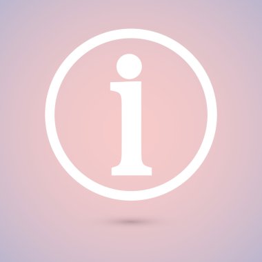 bilgi işareti simgesi