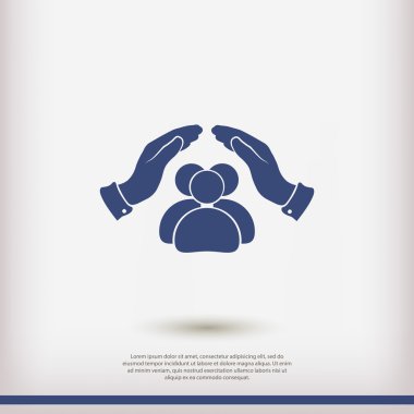 güvenli kişi simgesi