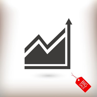 Infographic, grafik simgesi