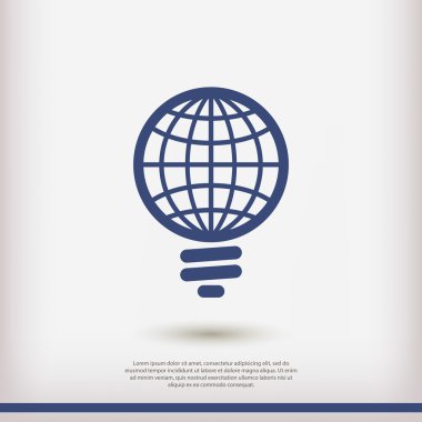 küresel ampul simgesi