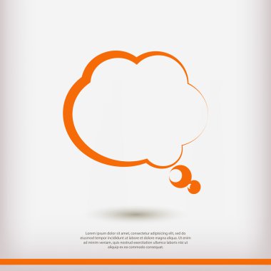 komik konuşma kabarcıklar simgesi