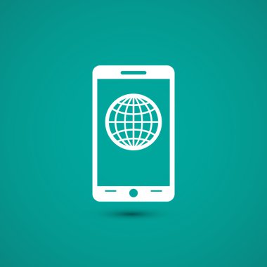 Mobil akıllı telefon simgesi