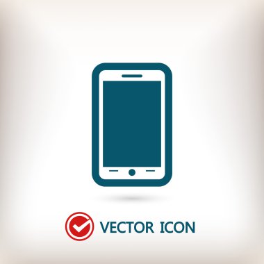 Mobil akıllı telefon simgesi