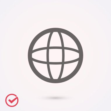 Küre simgesi tasarım