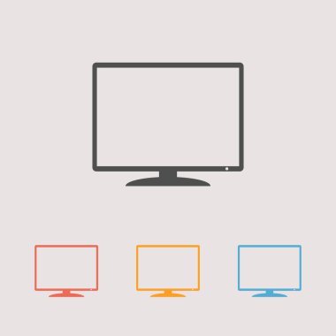 Monitör simge tasarlamak.