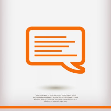 Düz tasarım Simge iletişim