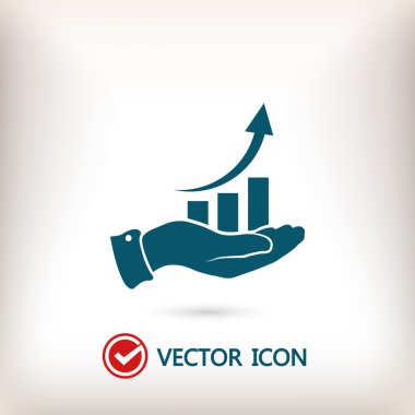 El ile grafik simgesini