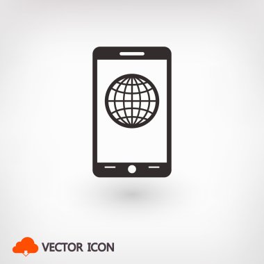 Mobil akıllı telefon simgesi