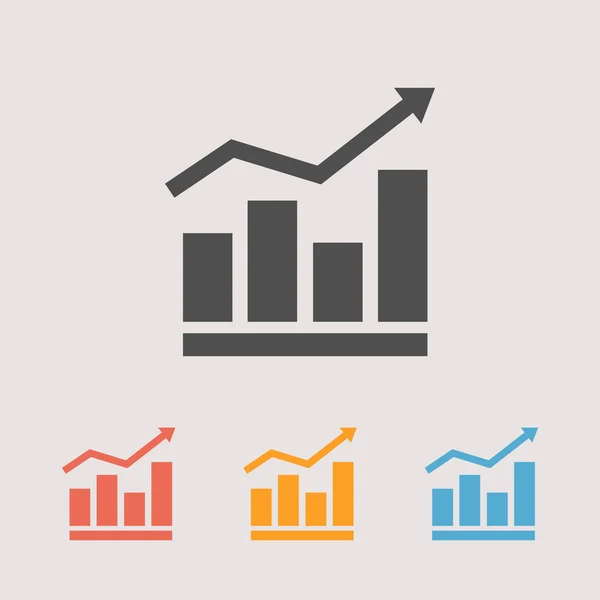 Infográfico, ícone gráfico —  Vetores de Stock