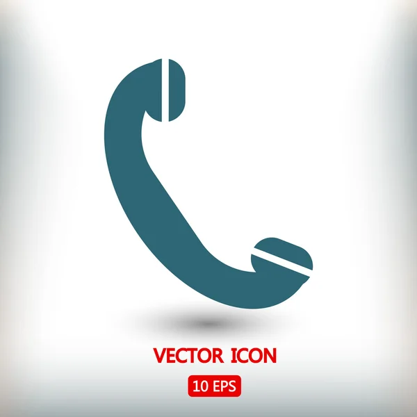 Telefon, flaches Symbol — Stockvektor