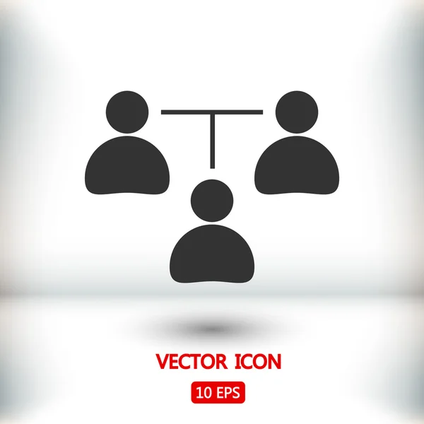 Concetto di comunicazione. icona di connessione — Vettoriale Stock