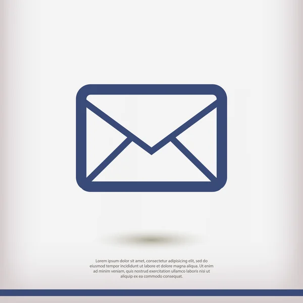 Envelope ícone de correio —  Vetores de Stock