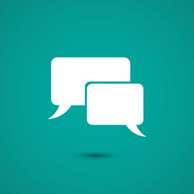 konuşma balonları simgesi