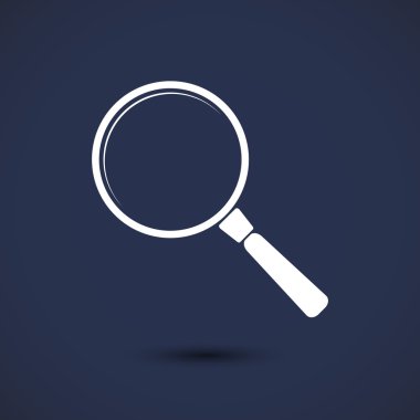 Arama düz tasarım simgesi