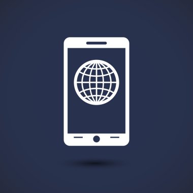 Mobil akıllı telefon simgesi