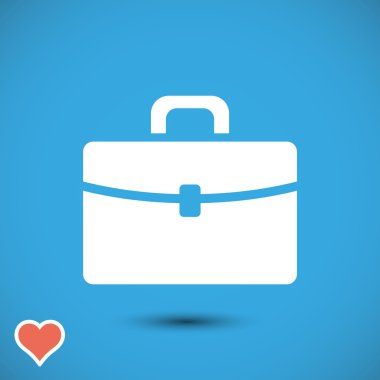 Evrak Çantası'nı düz tasarım simgesi