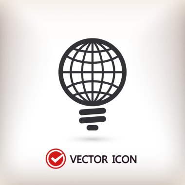 küresel ampul simgesi