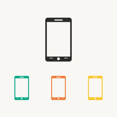 Mobil akıllı telefon simgesi