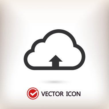 bulut upload simgesini