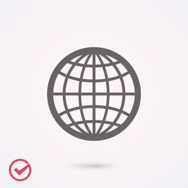 Küre simgesi tasarım