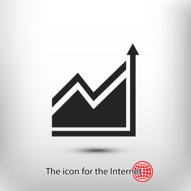 Infographic, grafik simgesi