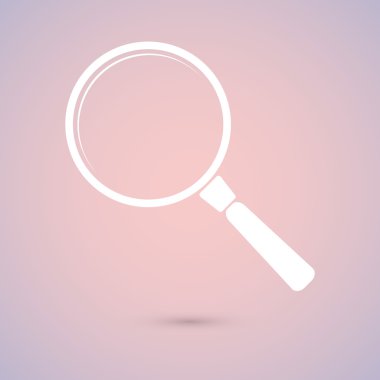 Arama düz tasarım simgesi