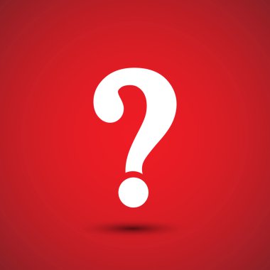 Soru işareti simgesi simgesi